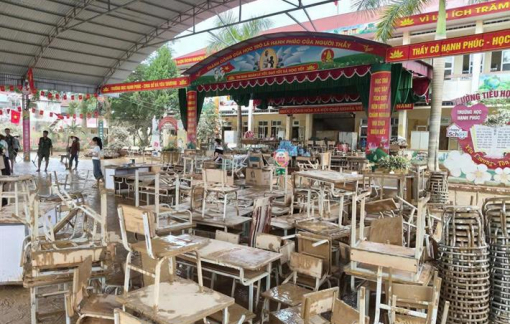 Hỗ trợ ngành giáo dục Lạng Sơn 4,35 tỉ đồng để khắc phục hậu quả bão lũ