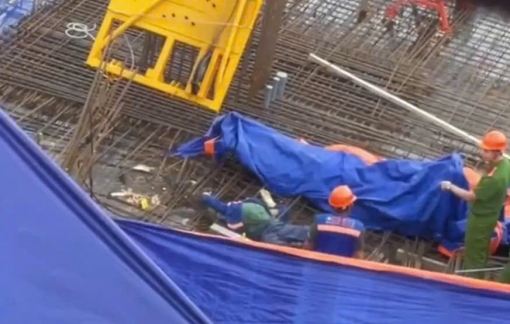 Đà Nẵng: Gãy cẩu tháp ở dự án chung cư Hiyori Aqua Tower, 1 công nhân tử vong tại chỗ