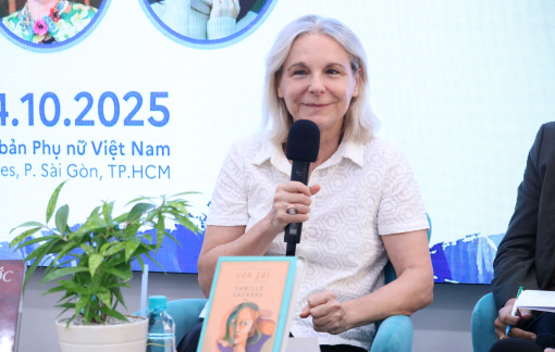 Camille Laurens và hành trình đưa văn học Pháp đến gần độc giả Việt Nam