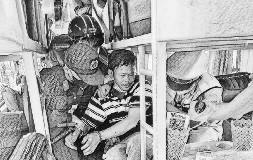 Bắt giữ nghi phạm chém 2 người trọng thương trong phòng trọ ở Quảng Ngãi