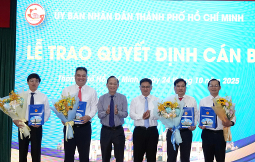 TPHCM bổ nhiệm, phê chuẩn nhiều nhân sự tại các sở, ngành và địa phương