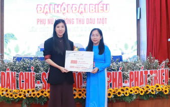 Hội LHPN phường Thủ Dầu Một tiếp sức học sinh đến trường và chăm lo sức khoẻ người dân
