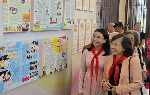 Triển lãm dấu ấn 50 năm nền văn học - nghệ thuật thiếu nhi TPHCM