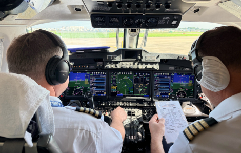 Hoàn thành đợt bay hiệu chuẩn lần 2 tại sân bay Long Thành