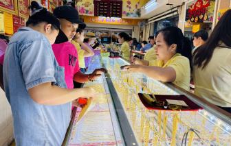 Giá vàng SJC giảm 1,2 triệu đồng/lượng