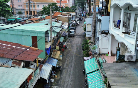 Hiện trạng tuyến đường cạnh “đất vàng” trung tâm TPHCM sắp được chi hơn 1.000 tỉ đồng mở rộng