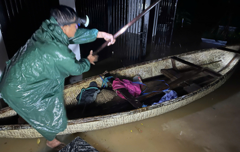 Lũ đặc biệt lớn rạng sáng 28/10 trên sông Vu Gia - Thu Bồn