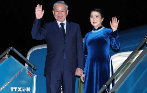 Tổng bí thư Tô Lâm và Phu nhân lên đường thăm chính thức Liên hiệp Vương quốc Anh và Bắc Ireland