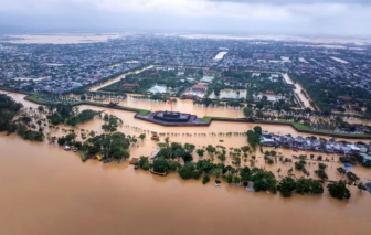 Lượng mưa tại Huế áp sát kỷ lục lớn nhất từng được ghi nhận trên thế giới