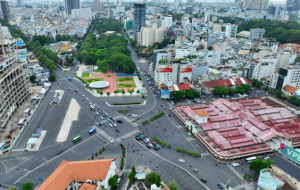 Metro tốc độ cao đi Cần Giờ sẽ đón khách trước chợ Bến Thành