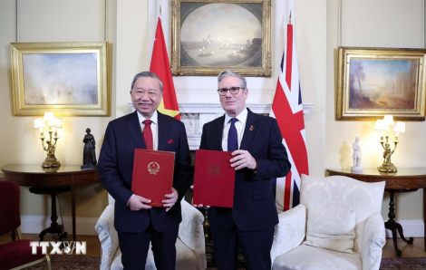 Tuyên bố chung về việc nâng cấp quan hệ Việt Nam - Anh lên Đối tác Chiến lược toàn diện