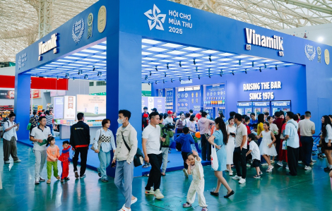 Vinamilk lan tỏa giá trị thương hiệu Việt tại Hội chợ Mùa Thu 2025