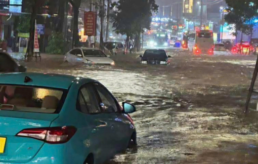 25 năm Phú Quốc mới xuất hiện mưa lớn bất thường