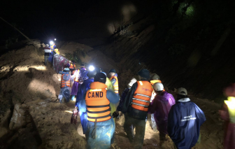 Đà Nẵng sạt lở hàng ngàn khối đất đá, xã đề nghị lập Trạm quân y dã chiến