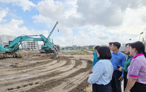 TPHCM: Phường Đông Hưng Thuận khởi công xây dựng 3 trường học