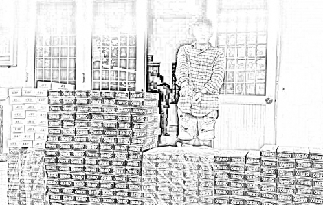 Phát hiện vụ vận chuyển, cất giữ gần 1.500 bao thuốc lá nhập lậu