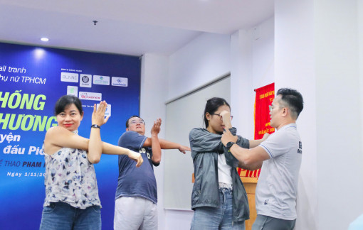 Trang bị cho VĐV kiến thức y sinh học thể thao trước Giải Pickleball Báo Phụ nữ TPHCM lần thứ 3 năm 2025