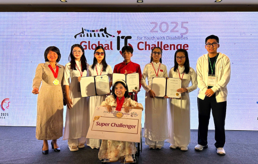 Việt Nam giành 3 giải lớn tại cuộc thi công nghệ toàn cầu cho người khuyết tật
