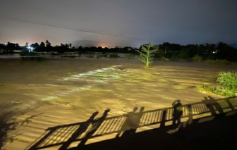 Vỡ hồ chứa trên núi ở Lâm Đồng, nhiều người bị cuốn trôi