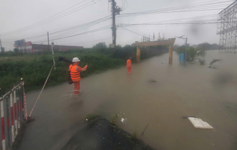 Nước trên các sông ở Đà Nẵng bất ngờ dâng cao trở lại, nguy cơ lũ chồng lũ