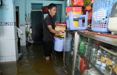 TPHCM bước vào đợt triều cường mới, dự báo ngập rất nặng