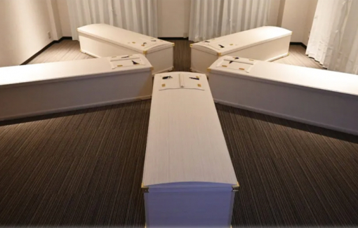 Thiền trong quan tài trở thành xu hướng thư giãn ở Nhật Bản