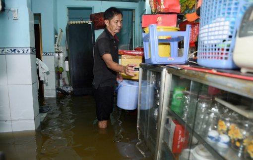 TPHCM bước vào đợt triều cường mới, dự báo ngập rất nặng
