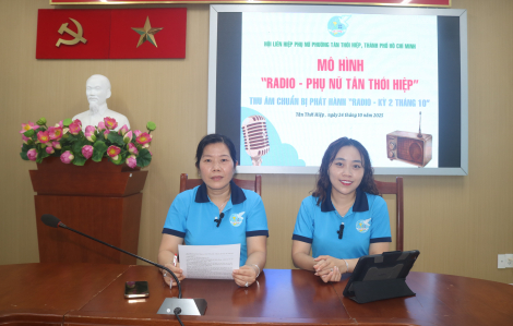 Ra mắt mô hình “Radio – Phụ nữ Tân Thới Hiệp”