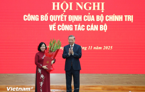 Bà Bùi Thị Minh Hoài giữ chức Bí thư Đảng ủy Mặt trận Tổ quốc, các đoàn thể Trung ương
