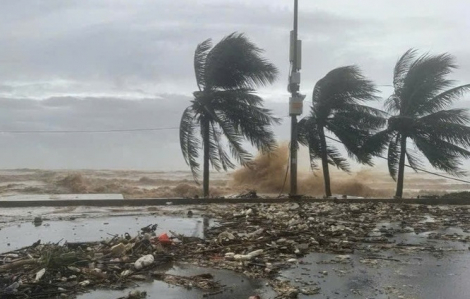 Bão Kalmaegi mạnh cấp 16, áp sát miền Trung từ đêm 6/11