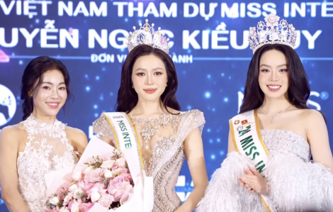 Hoa hậu Thanh Thủy kỳ vọng Kiều Duy mang vương miện Hoa hậu Quốc tế thứ hai về Việt Nam