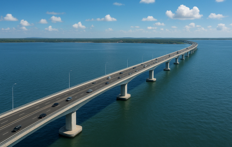 Vingroup tự cân đối kinh phí nghiên cứu xây đường vượt biển Cần Giờ - Vũng Tàu