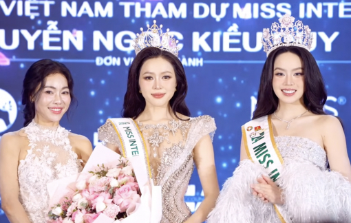 Hoa hậu Thanh Thủy kỳ vọng Kiều Duy mang vương miện Hoa hậu Quốc tế thứ hai về Việt Nam