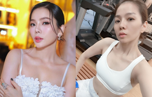 Sao Việt khỏe đẹp: Lệ Quyên sắc vóc quyến rũ nhờ tập gym đều đặn