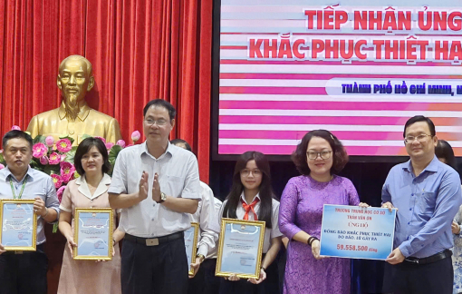 TPHCM tiếp nhận, hỗ trợ đồng bào bị thiệt hại do bão lũ 204 tỉ đồng và hơn 5 tỉ đồng hàng hóa