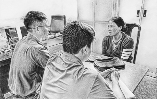 Bắt giữ người phụ nữ cướp giật tài sản của người bán vé số trên quốc lộ