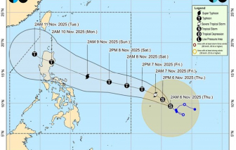 Bão số 13 chưa đổ bộ, bão nhiệt đới Fung-wong đã hình thành ngoài khơi