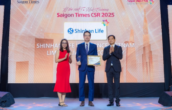 Shinhan Life Việt Nam nhận danh hiệu “doanh nghiệp vì cộng đồng”