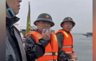 "Thưa bà con, tính mạng là trên hết!"