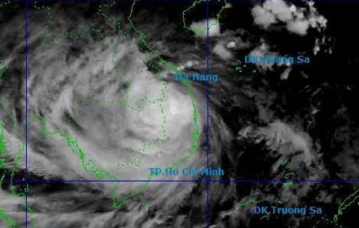 Bão số 13 giảm cường độ trên đất liền ven biển tỉnh Gia Lai - Đắk Lắk
