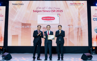 Dai-ichi Life Việt Nam được vinh danh “Doanh nghiệp vì cộng đồng - Saigon Times CSR” lần thứ 7 (2019 - 2025)