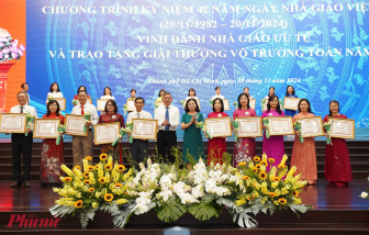 TPHCM công bố 50 nhà giáo nhận giải thưởng Võ Trường Toản năm 2025