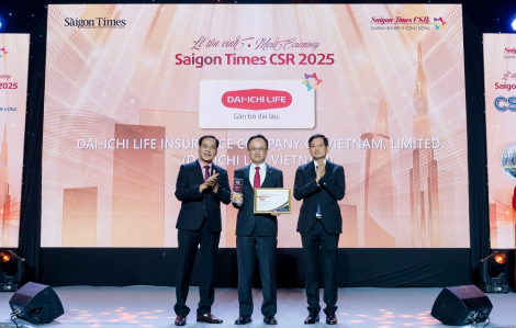 Dai-ichi Life Việt Nam được vinh danh “Doanh nghiệp vì cộng đồng - Saigon Times CSR” lần thứ 7 (2019 - 2025)