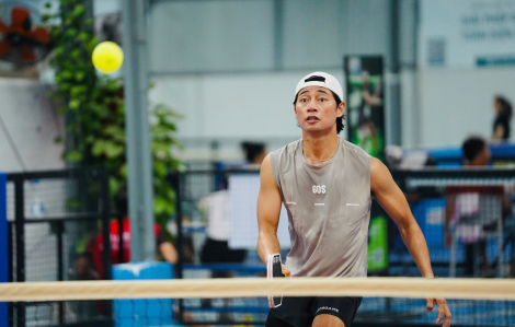 Nghệ sĩ lan tỏa năng lượng tích cực tại giải Pickleball Báo Phụ nữ TPHCM
