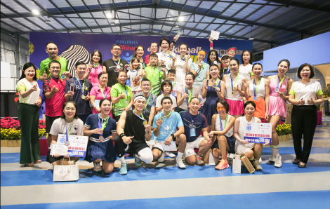 Giải Pickleball tranh cup Báo Phụ nữ TPHCM lần 3 - năm 2025: Sự gắn kết tình thân chính là chiếc cúp vô địch