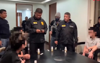 Cảnh sát Thái Lan đột kích bắt 4 kẻ lừa đảo trực tuyến người Trung Quốc