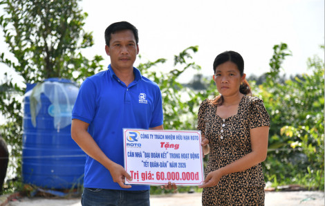 Phụ nữ An Giang khởi công xây nhà đại đoàn kết mừng tết cổ truyền