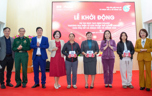 Coca-Cola Việt Nam nỗ lực nâng cao kỹ năng kinh doanh số cho các nữ nghệ nhân