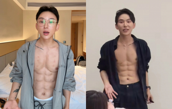 Bloger Trung Quốc chi hơn 14 tỉ đồng tiêm a xít hyaluronic để tạo bụng 8 múi