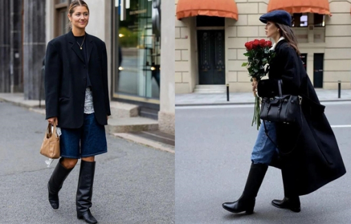 Cách phối boots đen giúp 'nâng tầm' phong cách mùa lạnh